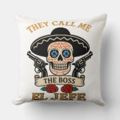 ヴィンテージは私をエル・ジェフと呼ぶ | シンコデマヨビベス クッション (正面)