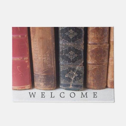 ヴィンテージは続けて予約します ドアマット (正面)