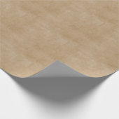 ヴィンテージは羊皮紙の包装紙を老化させました ラッピングペーパー (角)