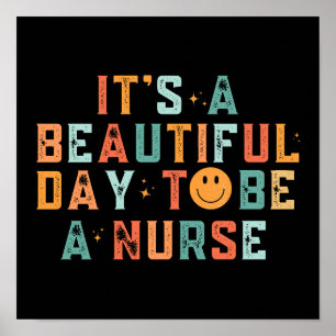 ヴィンテージは美しいナース ポスター