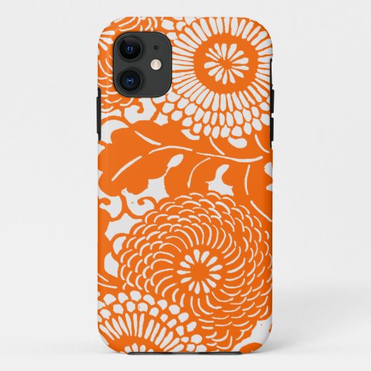 ヴィンテージは花パターンiPhoneを5つのカバー抽出します Case-Mate iPhoneケース (裏面)