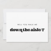 ヴィンテージは通路の提案を下ろしてくれないか 招待状 (正面)