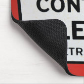 ヴィンテージは鉛(テトラエチル)ガスポンプ徴候を含む マウスパッド (コーナー)