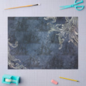 ヴィンテージは青色のデコページに出荷 薄葉紙 (クラフト)