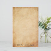 ヴィンテージは静止した紙2を汚しました 便箋 (スタンド正面)