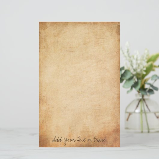 ヴィンテージは静止した紙2を汚しました 便箋 (スタンド正面)