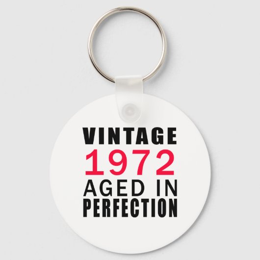 ヴィンテージは1972年に完成した キーホルダー (正面)