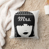 ヴィンテージは20代のフラッパー夫人の女の子を轟音 クッション (ブランケット)