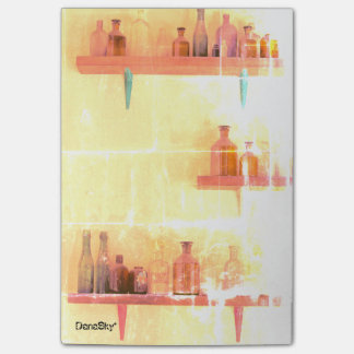 ヴィンテージは"ぼろぼろのシックな"ポスト・イットをびん詰めにします ポストイット