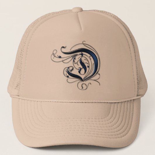 ヴィンテージはDに署名します キャップ (正面)