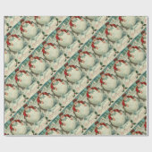 ヴィンテージはFiggyプディングのように感じます ラッピングペーパー (フラット)