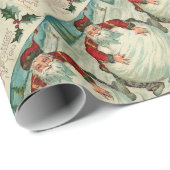 ヴィンテージはFiggyプディングのように感じます ラッピングペーパー (ロールコーナー)