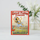 ヴィンテージはFloto Circusの高いワイヤ性能を販売 ポストカード (スタンド正面)