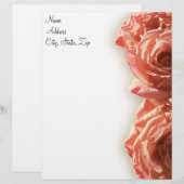 ヴィンテージはI上がりました レターヘッド (正面/裏面)