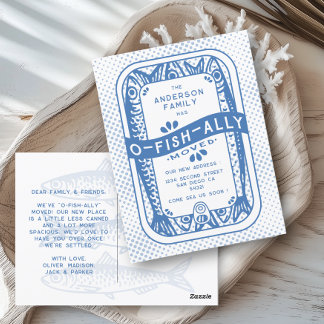 ヴィンテージはO-Fish-Allyで移動したシーイワシ ポストカード