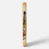 ヴィンテージひび割れスカル Case-Mate iPhoneケース (裏面 / 左)