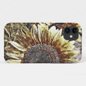 ヴィンテージひまわりアートワーク#4 - iphone case Case-Mate iPhoneケース (裏面(横))