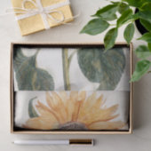 ヴィンテージひまわりガーデンデコップフラワー 薄葉紙 (ギフト)