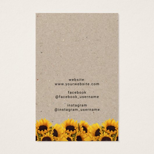 ヴィンテージひまわりジュエリーイヤリングネックレスディスプレイ (裏面)