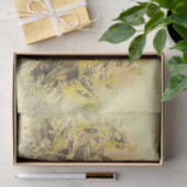 ヴィンテージひまわりフィールドイエロービグネ動揺してット 薄葉紙 (ギフト)