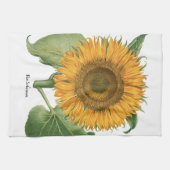 ヴィンテージひまわりフラワーバイバシリウスベスラー キッチンタオル