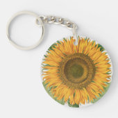 ヴィンテージひまわりフラワーバイバシリウスベスラー キーホルダー (正面)
