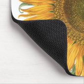 ヴィンテージひまわりフラワーバイバシリウスベスラー マウスパッド (コーナー)