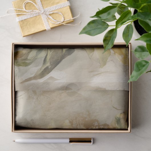 ヴィンテージひまわりフローラ切り離し 薄葉紙 (ギフト)