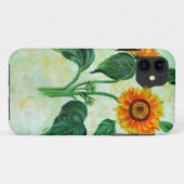 ヴィンテージひまわり植物芸術 Case-Mate iPhoneケース (裏面(横))