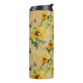 ヴィンテージひまわり タンブラー (回転左)