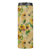 ヴィンテージひまわり タンブラー (裏面)