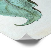 ヴィンテージひまわり(フロスソリスマイオール) ポスター (角)