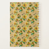 ヴィンテージひまわり プランナー手帳 (裏面)