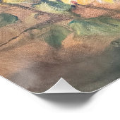 ヴィンテージひまわり ポスター (コーナー)