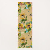 ヴィンテージひまわり ヨガマット (正面)