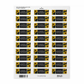 ヴィンテージひまわり ラベル (フルシート)