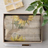 ヴィンテージひまわり 薄葉紙 (ギフト)