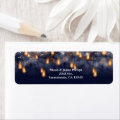 ヴィンテージぶら下がったの電球素朴結婚の ラベル (インサイチュ)