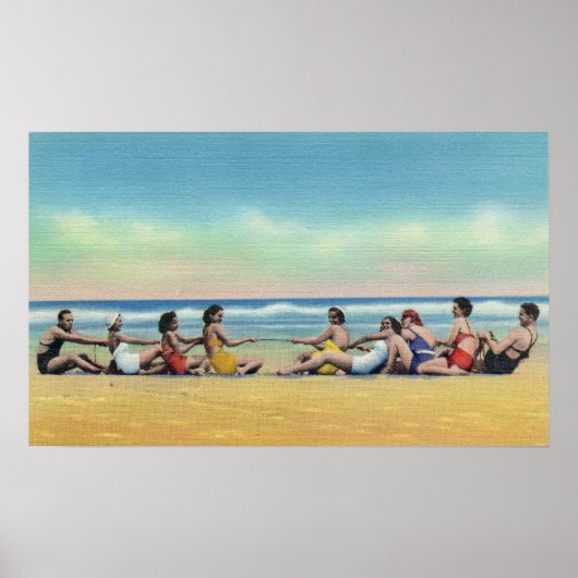 ヴィンテージへの戦争のタグビーチ ポスター (正面)