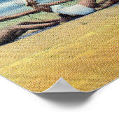 ヴィンテージへの戦争のタグビーチ ポスター (角)