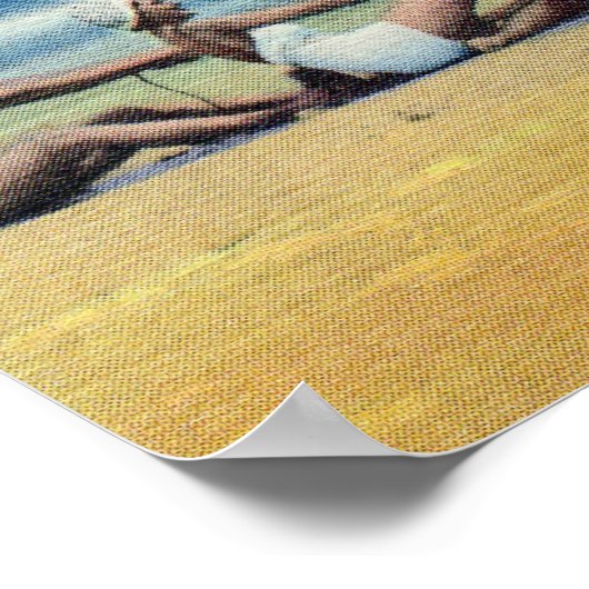 ヴィンテージへの戦争のタグビーチ ポスター (角)