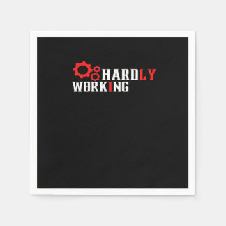 ヴィンテージほとんど働かないおもしろいタイポグラフィ必須 スタンダードカクテルナプキン