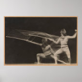 ヴィンテージぼやけの運動写真（1906年） ポスター (正面)