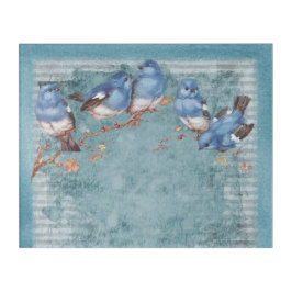 ヴィンテージみすぼらしいシックなかわいらしフローラ アクリルウォールアート