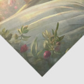 ヴィンテージみすぼらしいシックなイギリスのティーカップバラ 薄葉紙 (詳細)