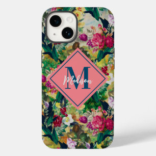 ヴィンテージみすぼらしいシックなバライエローダイヤモンドパターン Case-Mate iPhone 14ケース