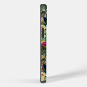 ヴィンテージみすぼらしいシックなバライエローダイヤモンドパターン Case-Mate iPhoneケース (裏面 / 右)