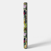 ヴィンテージみすぼらしいシックなバライエローダイヤモンドパターン Case-Mate iPhoneケース (裏面 / 左)