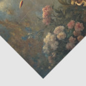 ヴィンテージみすぼらしいシックなバロック金ゴールドアームチェアバラ 薄葉紙 (詳細)