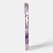 ヴィンテージみすぼらしいシックなピンクパーソナライズされた色の名前 Case-Mate iPhoneケース (裏面 / 左)